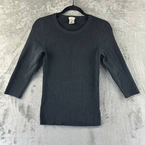Old Navy Sweater Women's M Black Perfect Fit Stretch